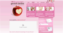 Desktop Screenshot of germandentist.ro